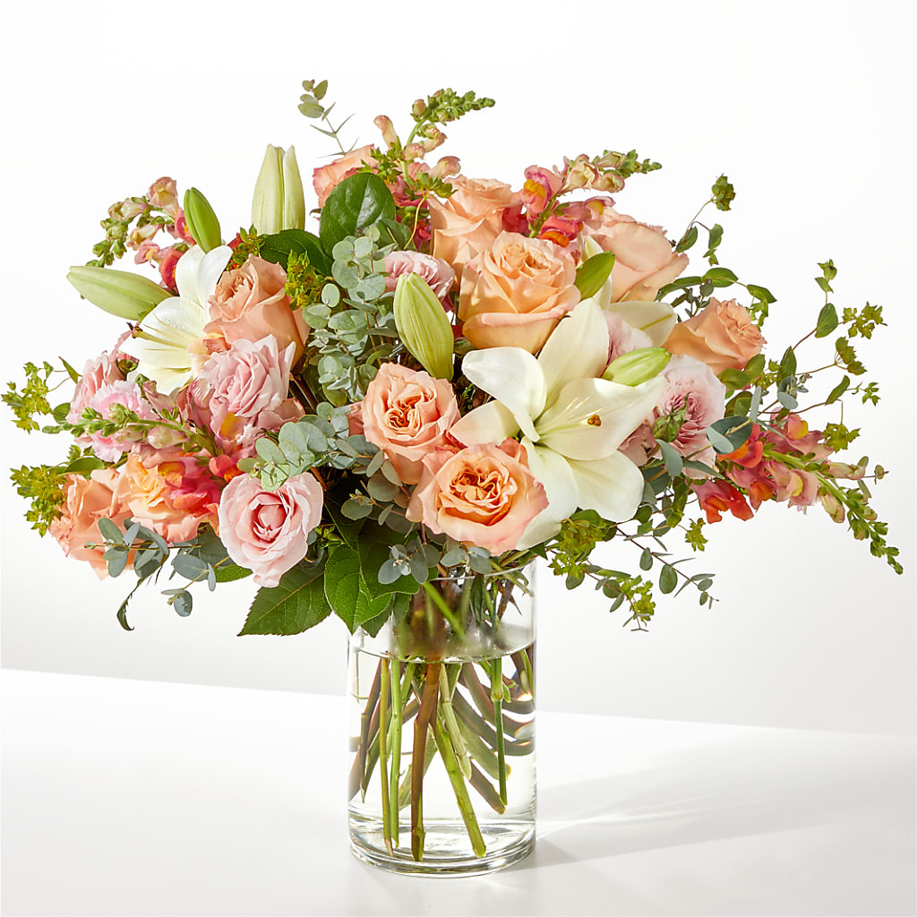 Grapefruit Splash Bouquet – Black Orchid Florist, Santa Ana CA