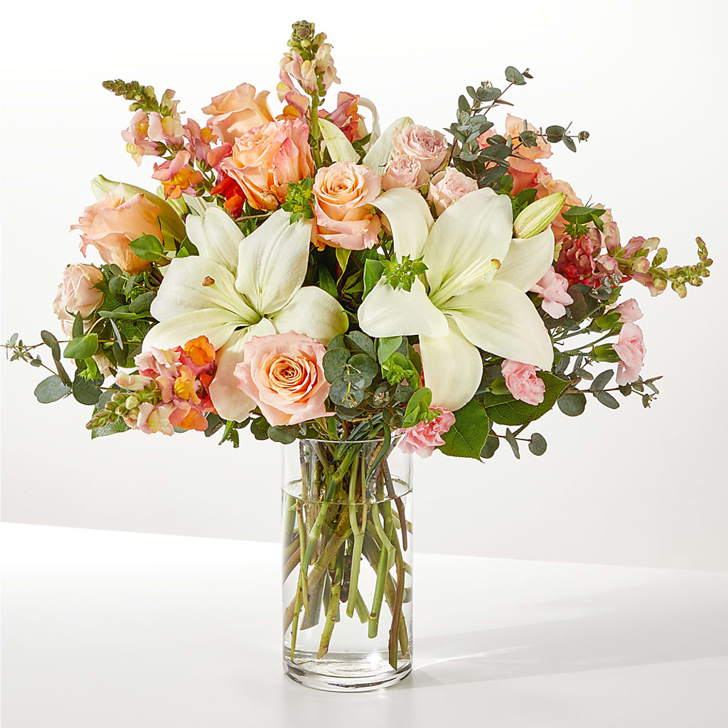 Grapefruit Splash Bouquet – Black Orchid Florist, Santa Ana CA
