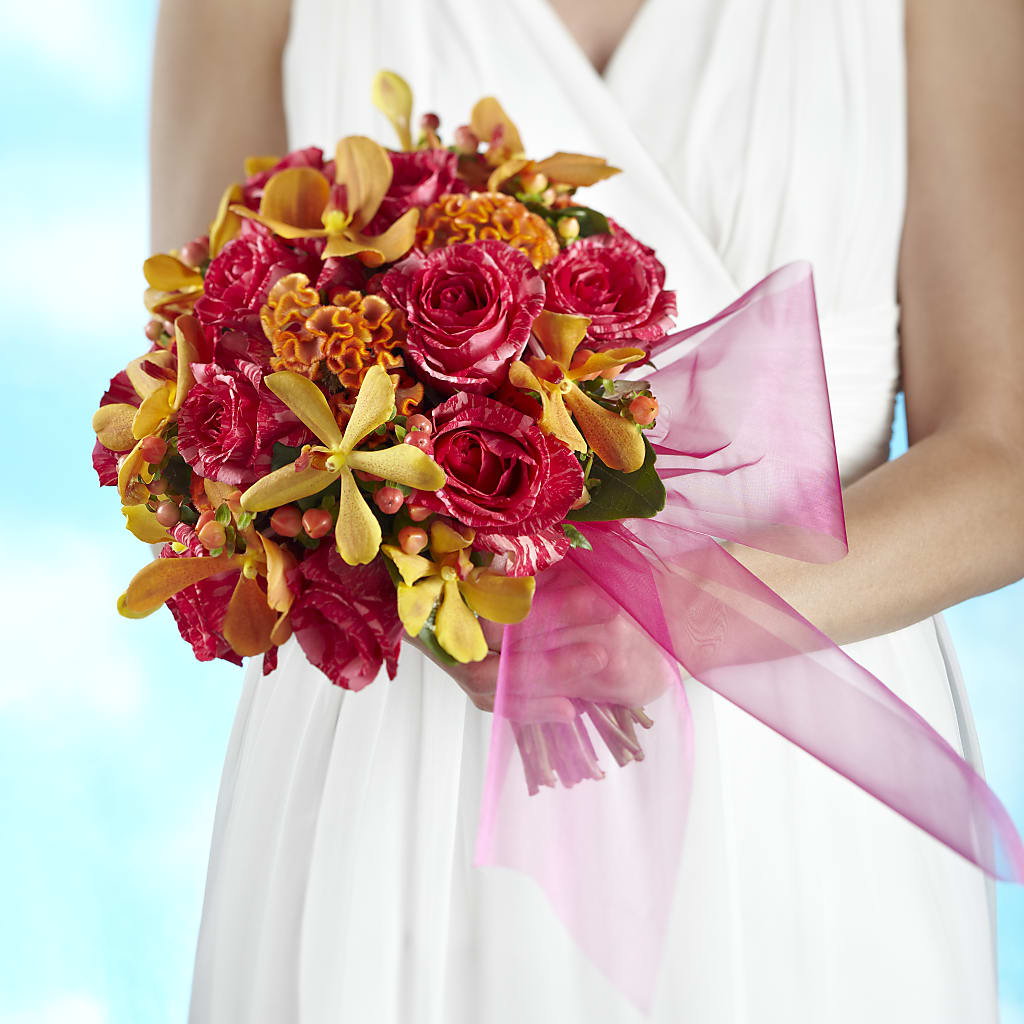Brilliant Shades of Love Bouquet – Black Orchid Florist, Santa Ana CA