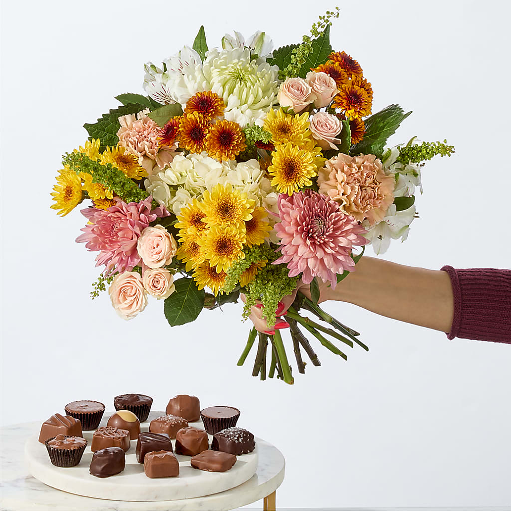 Fall Celebration Bouquet –  Black Orchid Florist, Santa Ana CA
