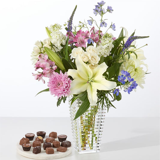 Winter Celebration Bouquet –  Black Orchid Florist, Santa Ana CA