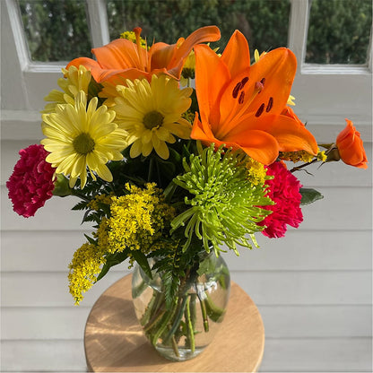 Bold & Bright – A Florist Original –  Black Orchid Florist, Santa Ana CA