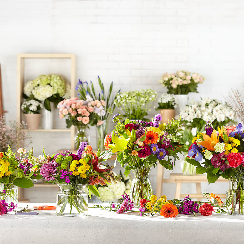 Bold & Bright – A Florist Original –  Black Orchid Florist, Santa Ana CA