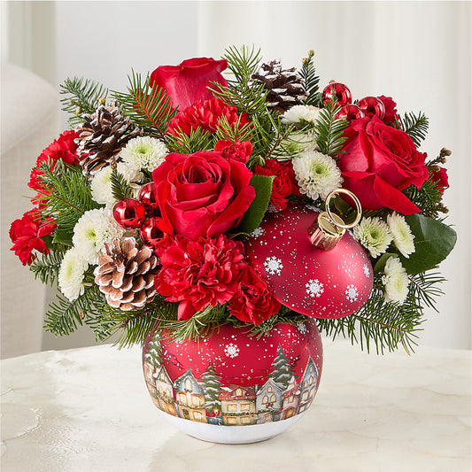 Christmas Carols Ornament –  Black Orchid Florist, Santa Ana CA