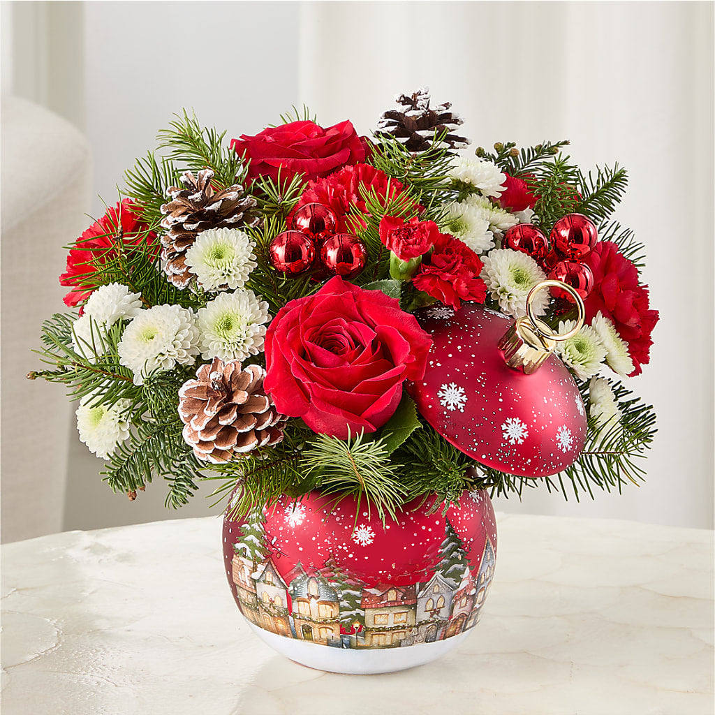 Christmas Carols Ornament –  Black Orchid Florist, Santa Ana CA