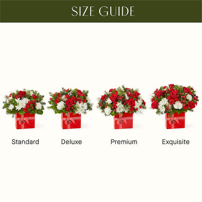 Presents Under the Tree Bouquet –  Black Orchid Florist, Santa Ana CA