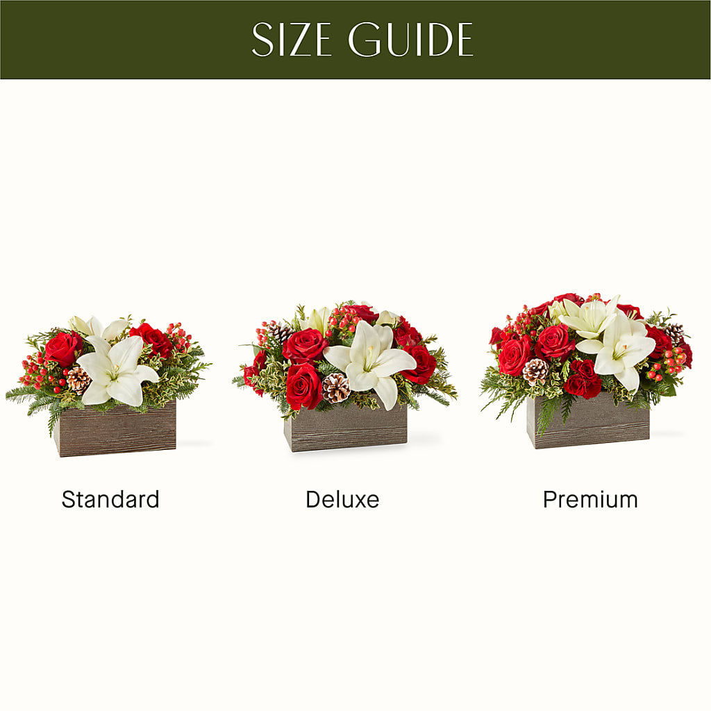 Snowy Wonderland Bouquet –  Black Orchid Florist, Santa Ana CA