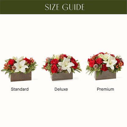Snowy Wonderland Bouquet –  Black Orchid Florist, Santa Ana CA