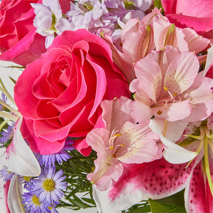 Pressing Petals Bouquet –  Black Orchid Florist, Santa Ana CA