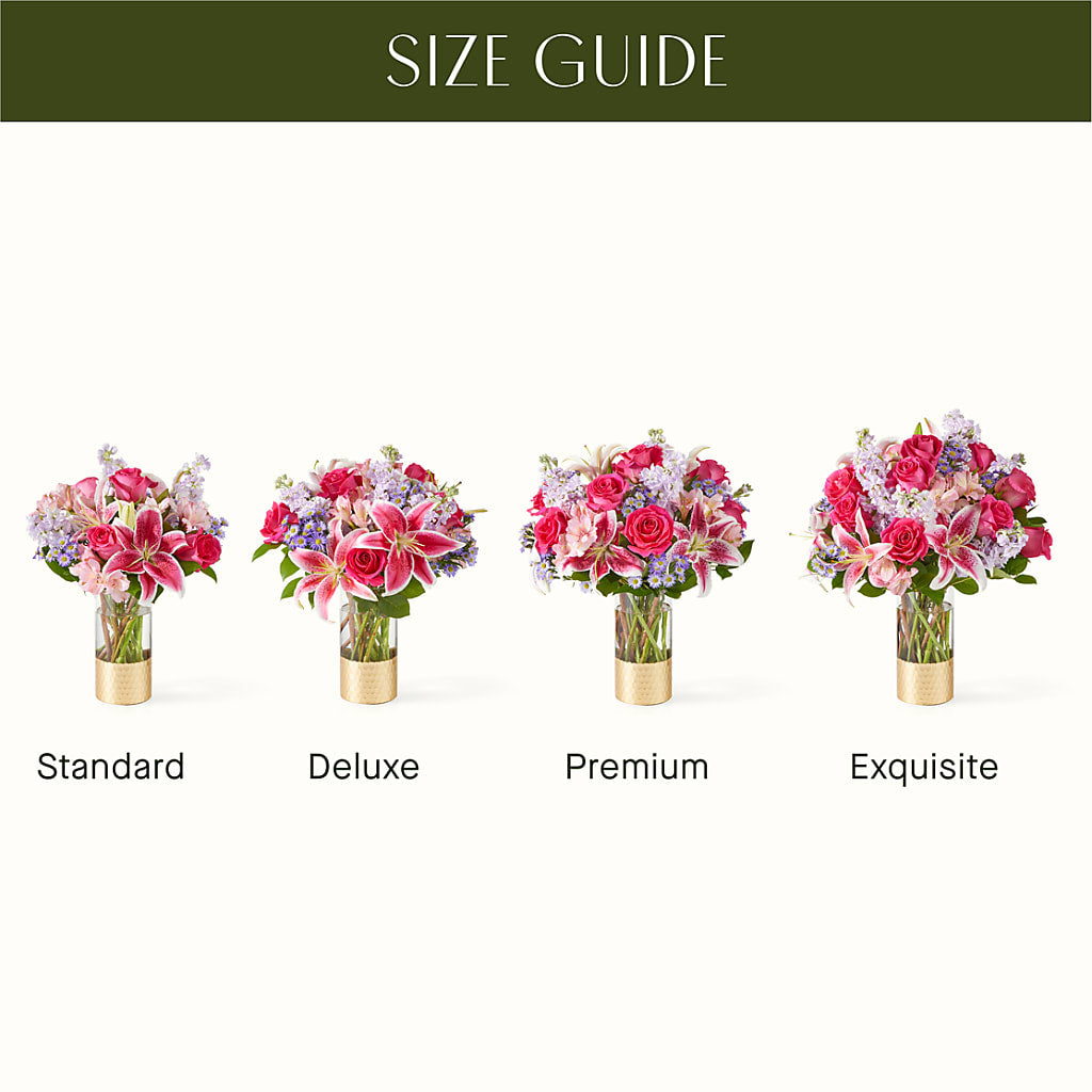 Pressing Petals Bouquet –  Black Orchid Florist, Santa Ana CA