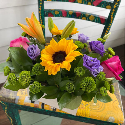 Best Day Box Bouquet –  Black Orchid Florist, Santa Ana CA