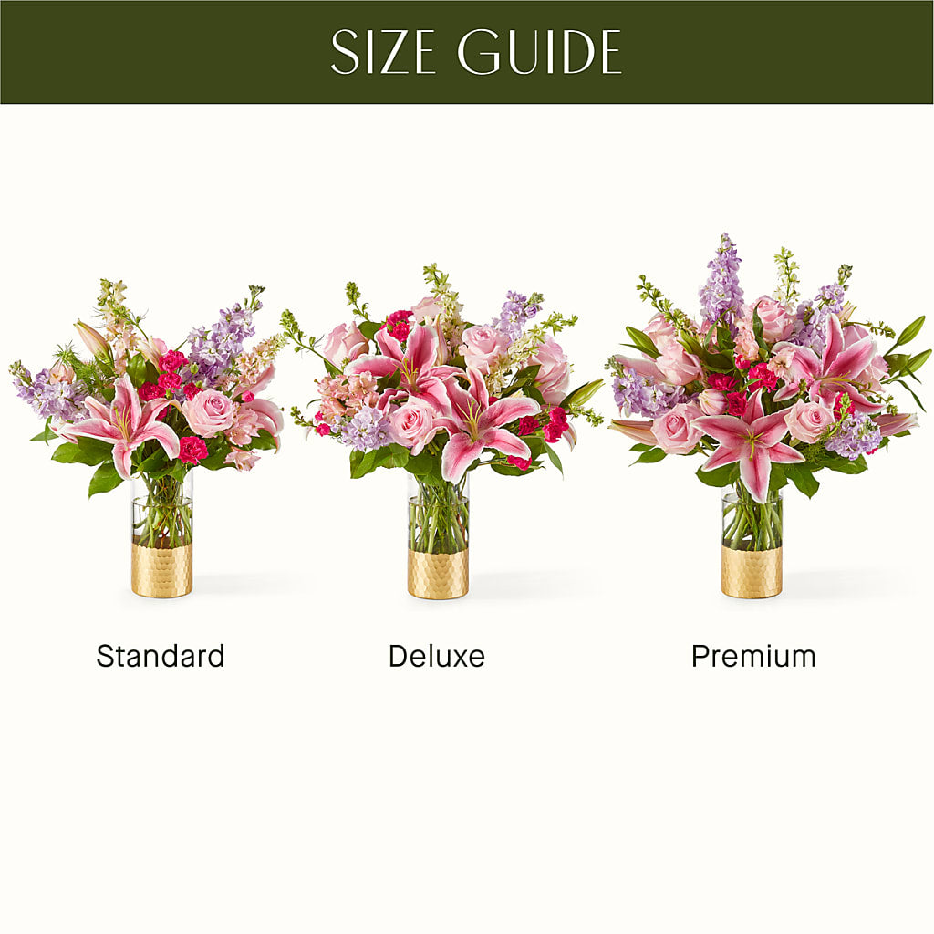 Mauvelous Bouquet –  Black Orchid Florist, Santa Ana CA