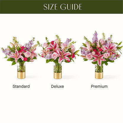 Mauvelous Bouquet –  Black Orchid Florist, Santa Ana CA