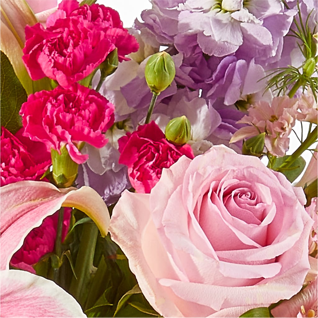 Mauvelous Bouquet –  Black Orchid Florist, Santa Ana CA