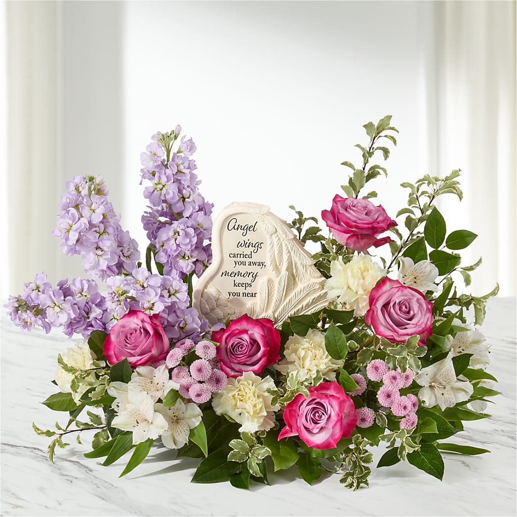 In My Heart Arrangement –  Black Orchid Florist, Santa Ana CA