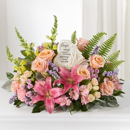 Gentle Light Arrangement –  Black Orchid Florist, Santa Ana CA