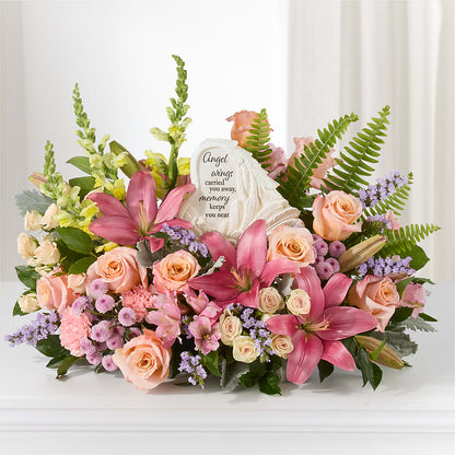 Gentle Light Arrangement –  Black Orchid Florist, Santa Ana CA