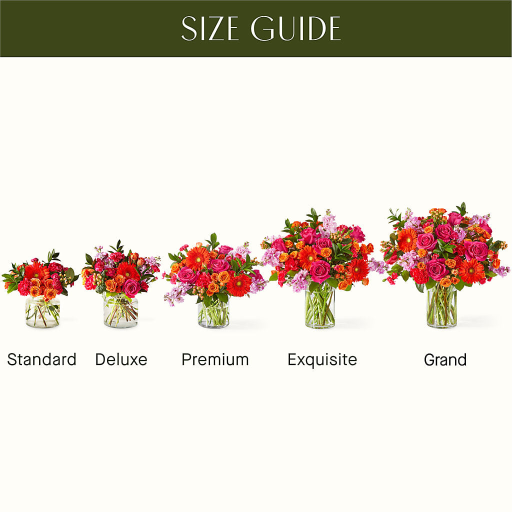 Fiesta Bouquet –  Black Orchid Florist, Santa Ana CA