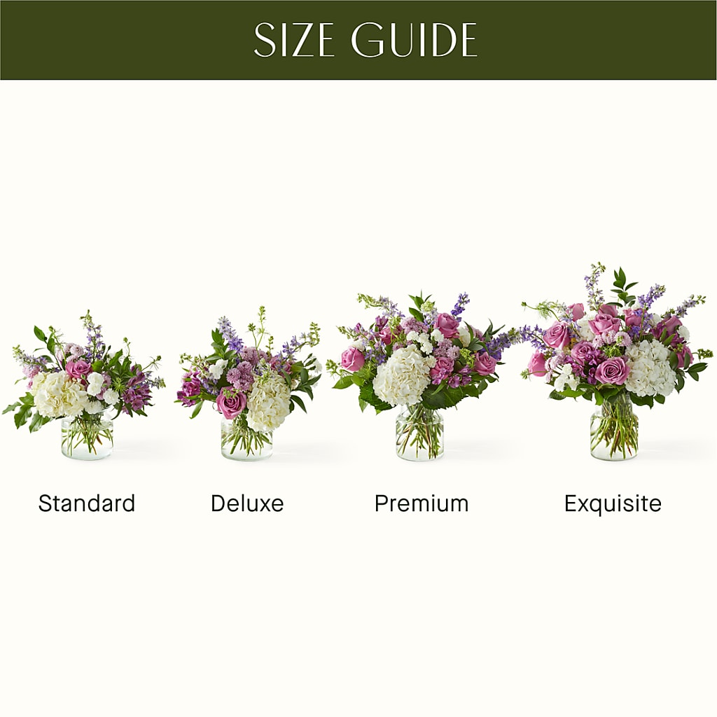 Violet Caress Bouquet –  Black Orchid Florist, Santa Ana CA