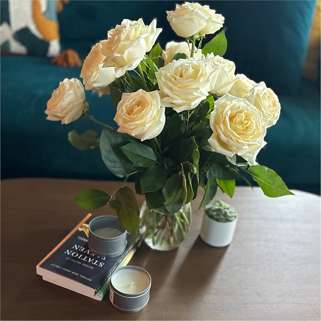 Long Stem Yellow Rose Bouquet –  Black Orchid Florist, Santa Ana CA