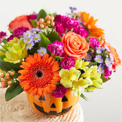 Tricks & Treats Pumpkin –  Black Orchid Florist, Santa Ana CA