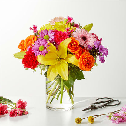Cue the Confetti - A Florist Original –  Black Orchid Florist, Santa Ana CA