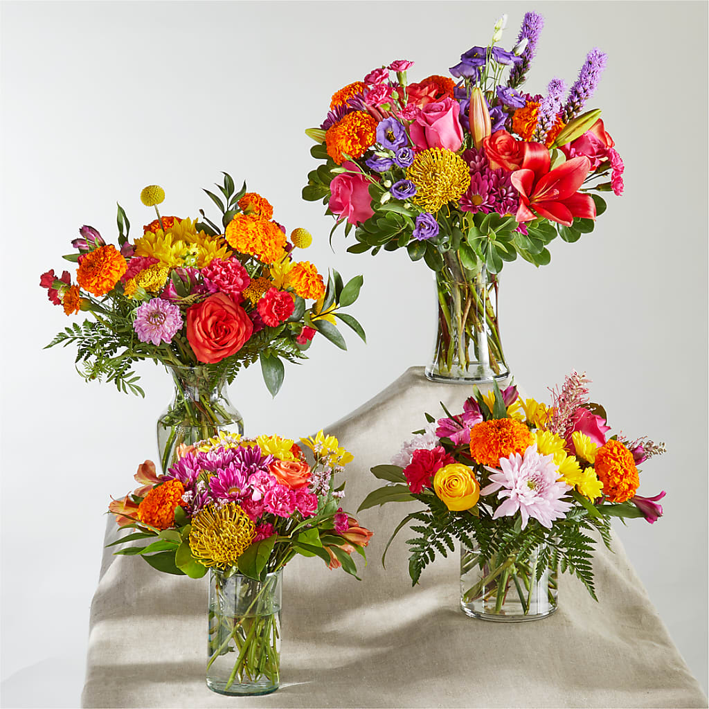 Feast of Color – A Florist Original –  Black Orchid Florist, Santa Ana CA