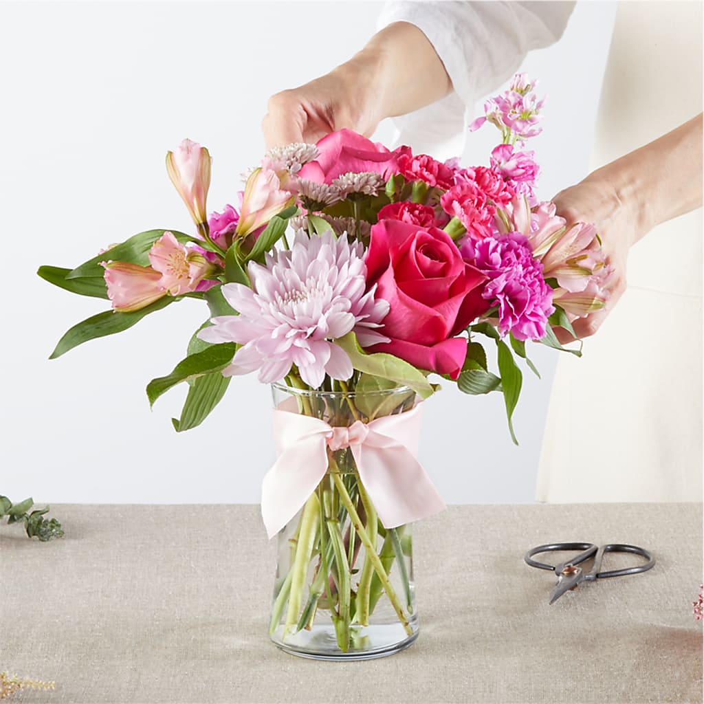 Pink Ribbon - A Florist Original –  Black Orchid Florist, Santa Ana CA