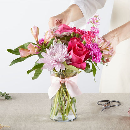 Pink Ribbon - A Florist Original –  Black Orchid Florist, Santa Ana CA