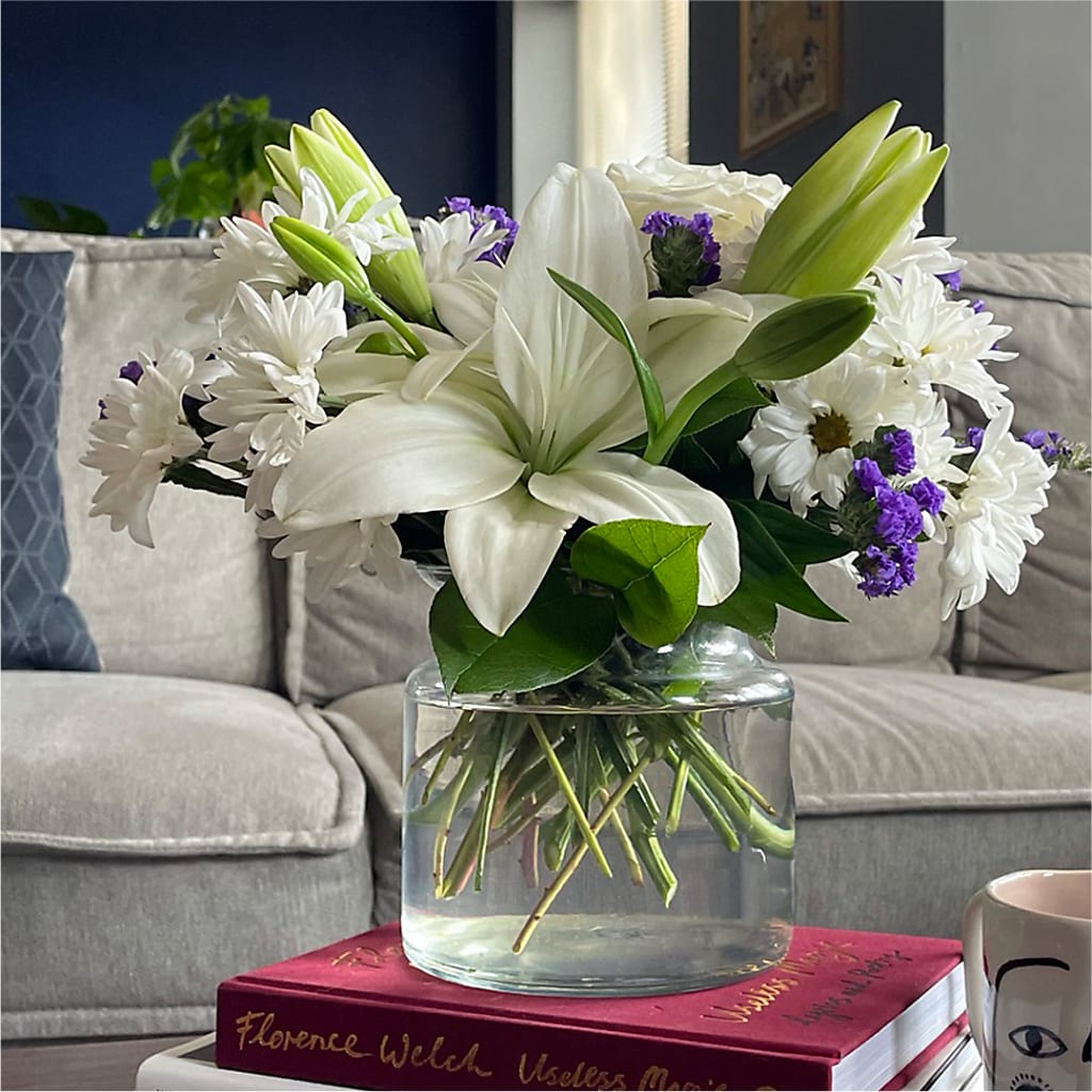 Beyond Blue Bouquet –  Black Orchid Florist, Santa Ana CA