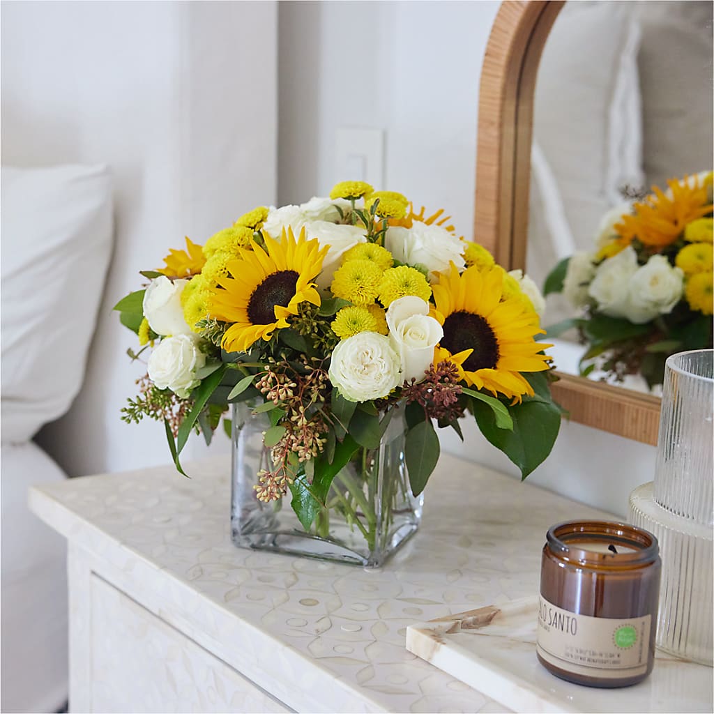 Luminous Morning Bouquet –  Black Orchid Florist, Santa Ana CA