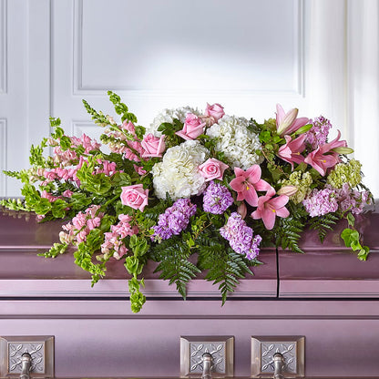 Life's Gratitude Casket Spray –  Black Orchid Florist, Santa Ana CA