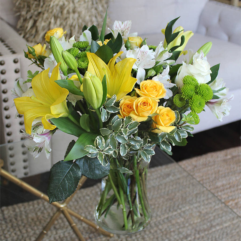 Hope & Serenity Bouquet –  Black Orchid Florist, Santa Ana CA