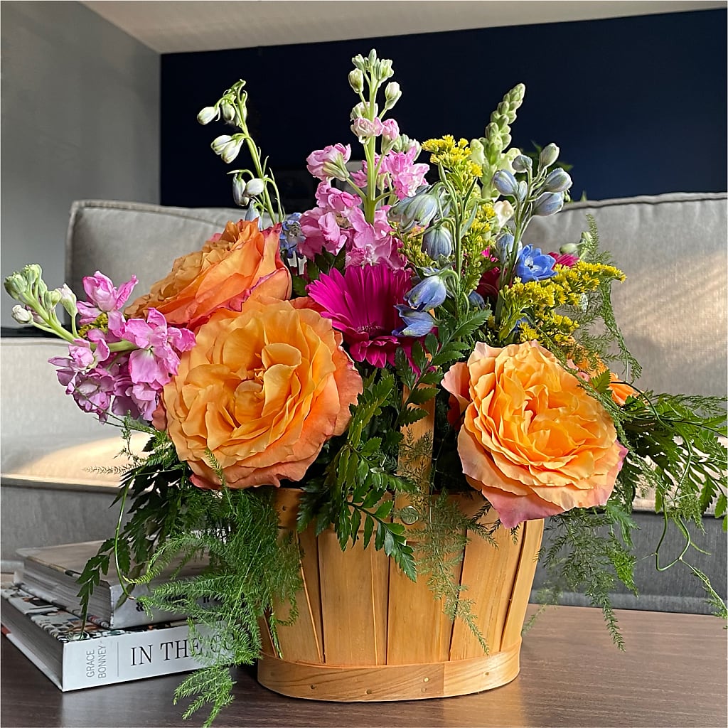 Garden of Life Basket –  Black Orchid Florist, Santa Ana CA