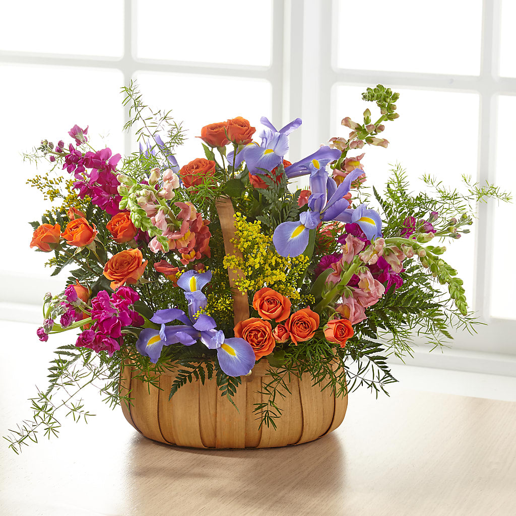 Garden of Life Basket –  Black Orchid Florist, Santa Ana CA