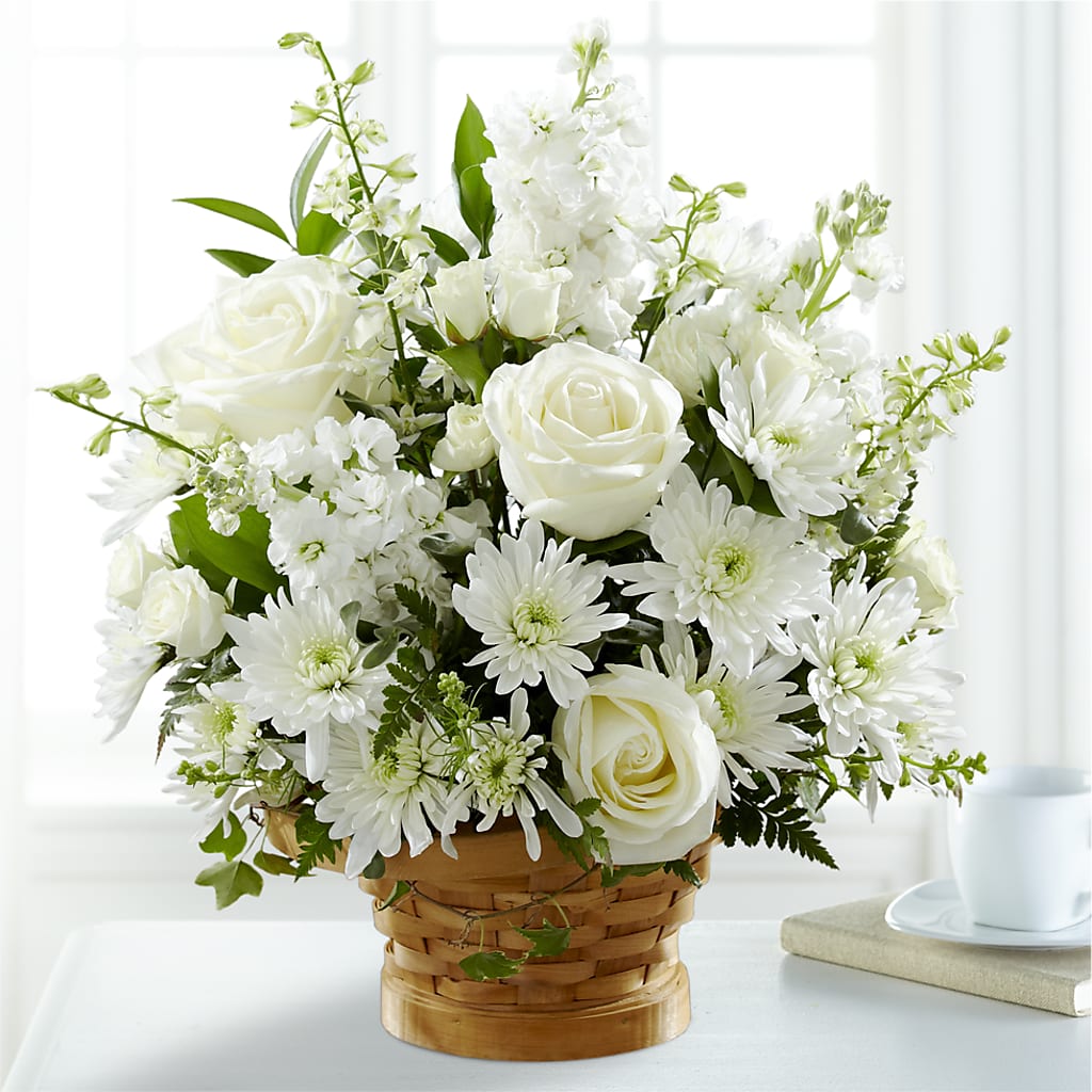 Heartfelt Condolences Arrangement –  Black Orchid Florist, Santa Ana CA