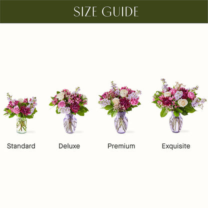 Amethyst Dreams Bouquet –  Black Orchid Florist, Santa Ana CA
