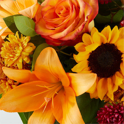 Grateful Centerpiece –  Black Orchid Florist, Santa Ana CA