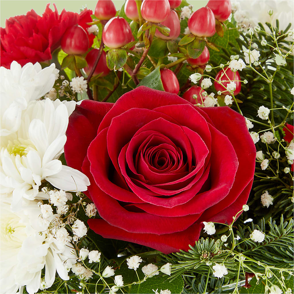 Chance of Flurries Bouquet –  Black Orchid Florist, Santa Ana CA