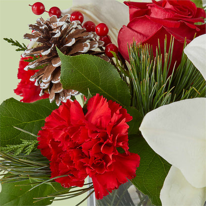 Glistening Icicles Bouquet –  Black Orchid Florist, Santa Ana CA