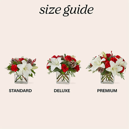 Glistening Icicles Bouquet –  Black Orchid Florist, Santa Ana CA
