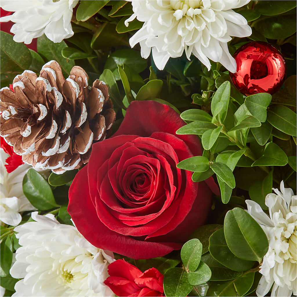 Let It Snow Tree –  Black Orchid Florist, Santa Ana CA