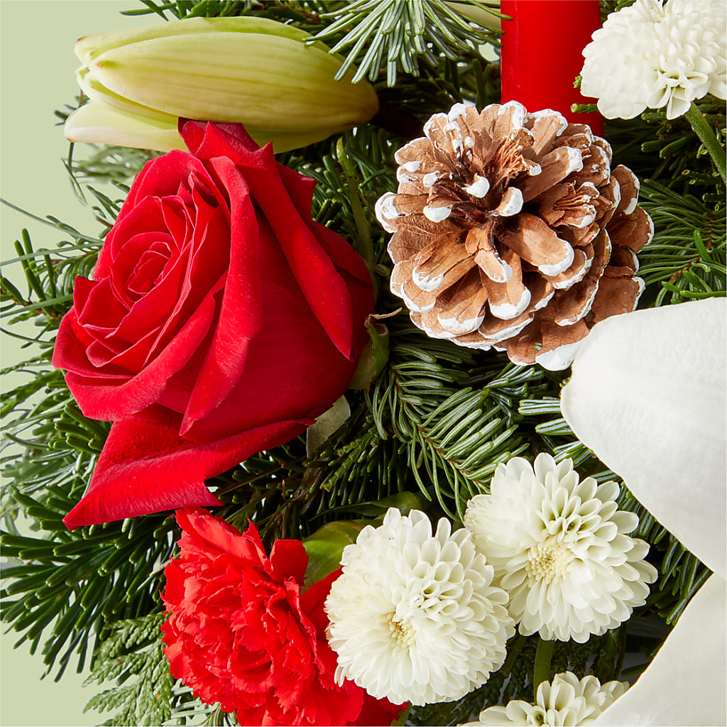 Seasonal Festivities Centerpiece –  Black Orchid Florist, Santa Ana CA