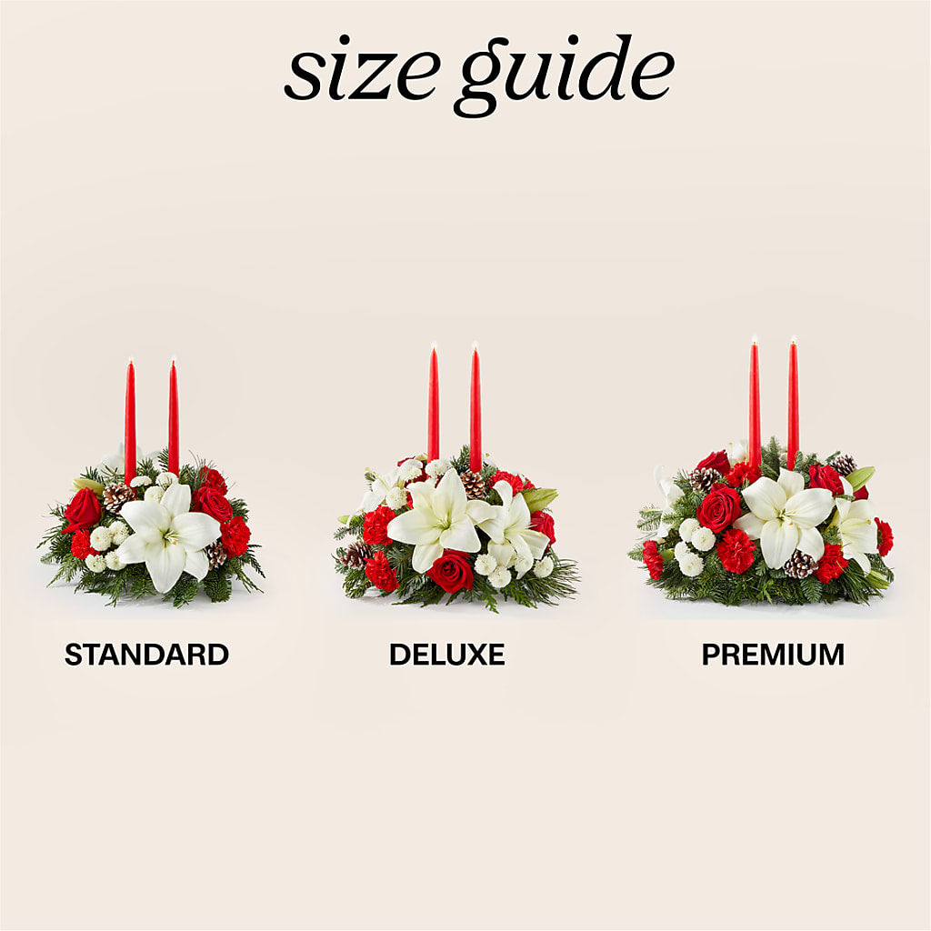 Seasonal Festivities Centerpiece –  Black Orchid Florist, Santa Ana CA