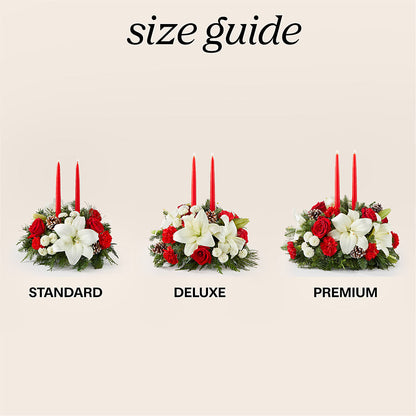 Seasonal Festivities Centerpiece –  Black Orchid Florist, Santa Ana CA