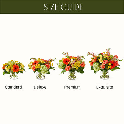 Autumn Sunshine Bouquet –  Black Orchid Florist, Santa Ana CA