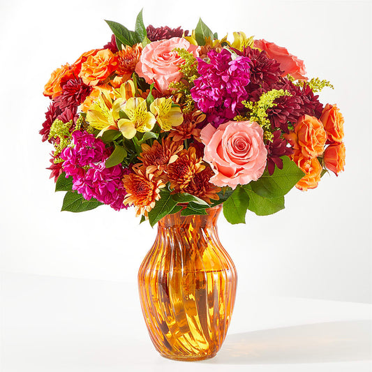 Amber Muse Bouquet –  Black Orchid Florist, Santa Ana CA