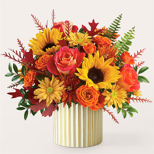 Fall Campfire Bouquet –  Black Orchid Florist, Santa Ana CA