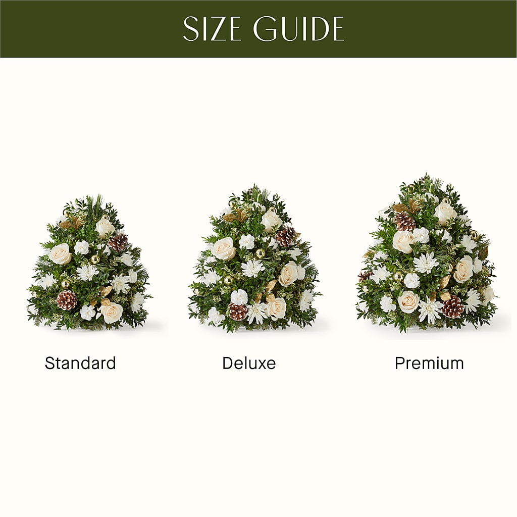 Snowed In Tree –  Black Orchid Florist, Santa Ana CA