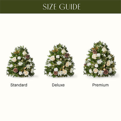 Snowed In Tree –  Black Orchid Florist, Santa Ana CA